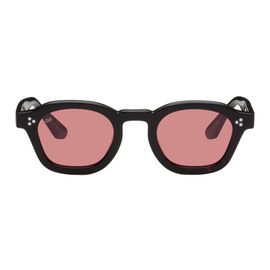 AKILA Tortoiseshell Logos Sunglasses 241381M134040
