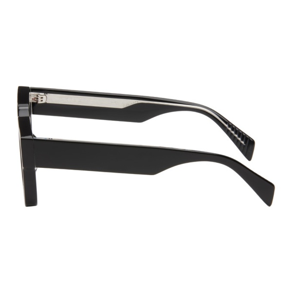  AKILA SSENSE Exclusive Black Aster Sunglasses 242381M134010