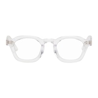 AKILA Transparent Logos Glasses 242381M133001