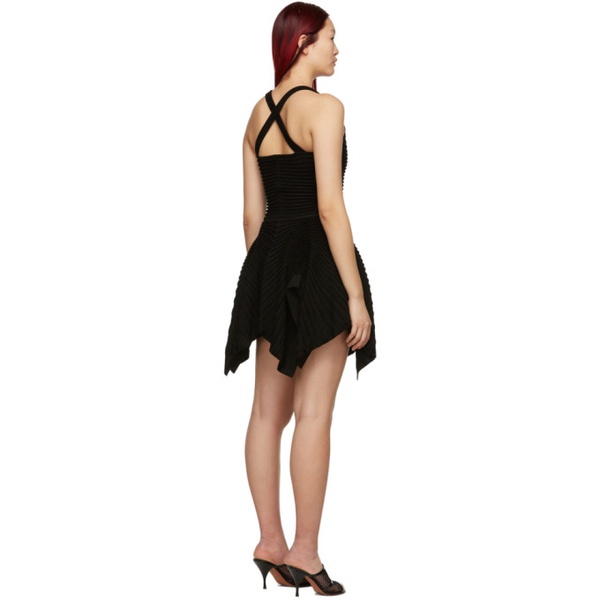  알라이아 ALAIA Black Sculpted Ballerina Dress 221483F052001