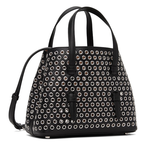  알라이아 ALAIA Black Mina 20 Bag 232483F046000