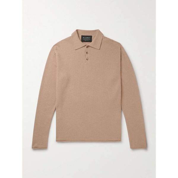  알라누이 ALANUI Ribbed Cashmere and Cotton-Blend Polo Sweater 1647597324250401
