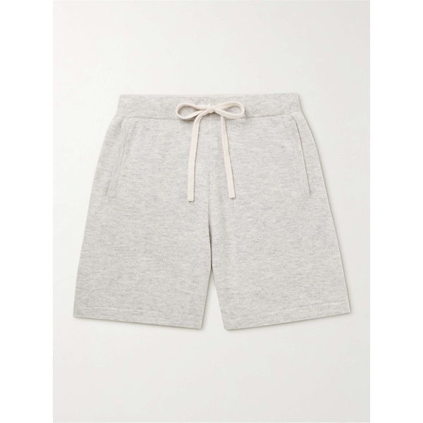  ALLUDE Straight-Leg Virgin Wool and Cashmere-Blend Shorts 43769801094257954