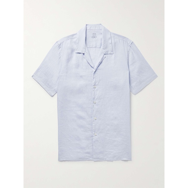  ALTEA Baker Camp-Collar Linen Shirt 1647597306880387