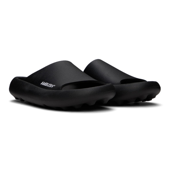  앰부쉬 AMBUSH Black Slider Sandals 241820M234000