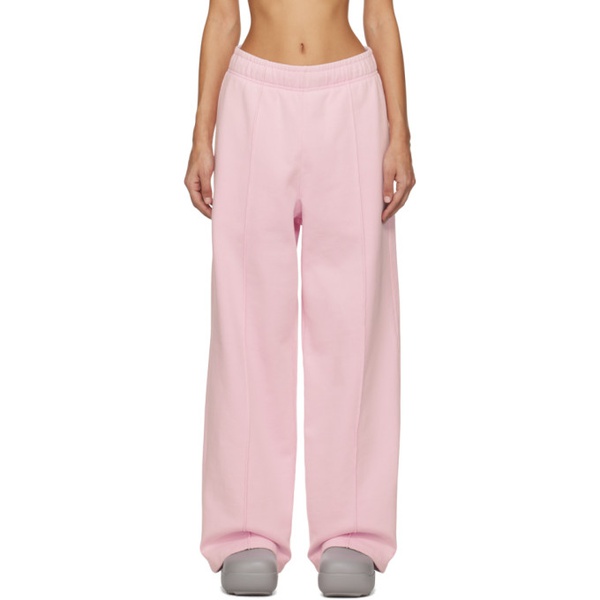  앰부쉬 AMBUSH Pink Wide Sweatpants 241820F086001