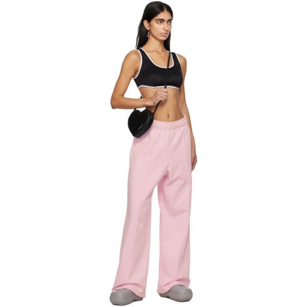  앰부쉬 AMBUSH Pink Wide Sweatpants 241820F086001