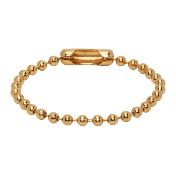  앰부쉬 AMBUSH Gold Ball Chain Bracelet 222820M142001