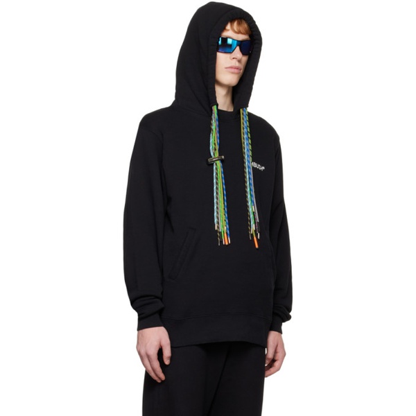  앰부쉬 AMBUSH Black Multicord Hoodie 222820M202001