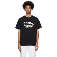 앰부쉬 AMBUSH Black Revolve T-Shirt 231820M213006