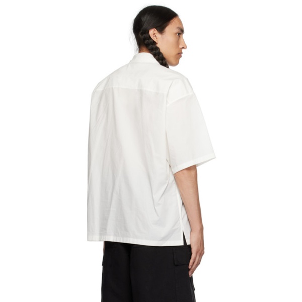  앰부쉬 AMBUSH White Pocket Shirt 231820M192002