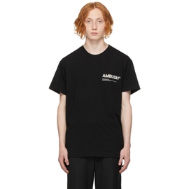 앰부쉬 AMBUSH Black Jersey Workshop T-Shirt 212820M213004