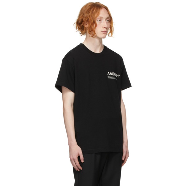  앰부쉬 AMBUSH Black Jersey Workshop T-Shirt 212820M213004