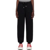 Ami Paris Black Ami de Coeur Lounge Pants 231482F086004