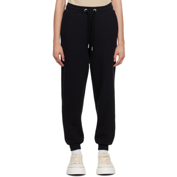  AMI Paris Black Heavyweight Lounge Pants 232482F069004