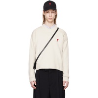 Ami Paris 오프화이트 Off-White Ami de Coeur Sweater 241482M201000