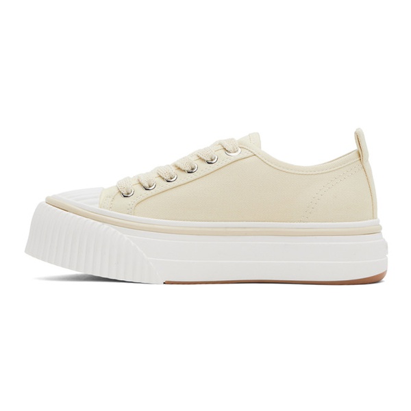  Ami Paris 오프화이트 Off-White Low Top Ami 1980 Sneakers 241482F128004