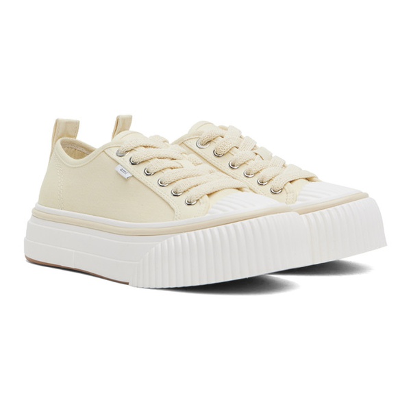  Ami Paris 오프화이트 Off-White Low Top Ami 1980 Sneakers 241482F128004