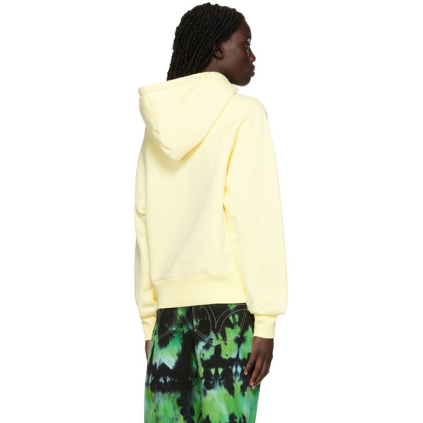  Ami Paris Yellow Ami de Coeur Hoodie 222482F097051