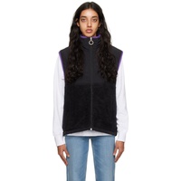 Ami Paris Black Ami De Coeur Vest 222482F068000