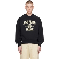 Black Ami Paris France Sweatshirt 222482M204004