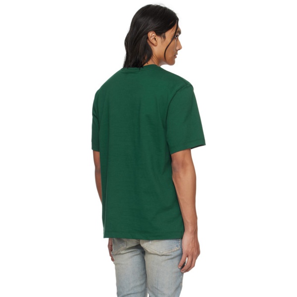  아미리 AMIRI Green Staggered T-Shirt 241886M213019
