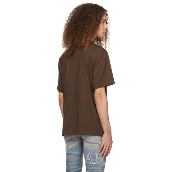  아미리 AMIRI Brown Core T-Shirt 241886M213028