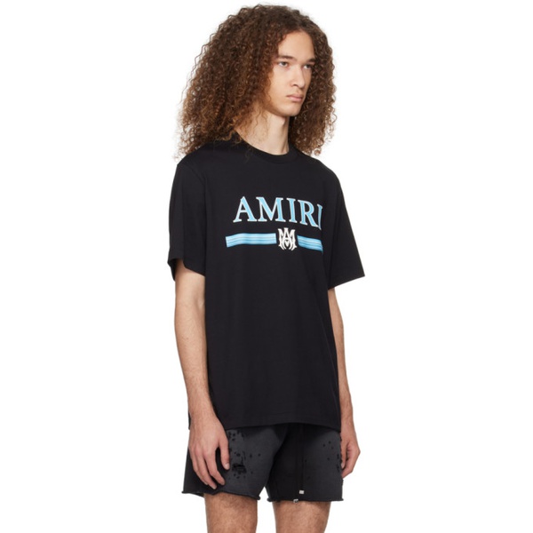  아미리 AMIRI Black MA Bar T-Shirt 241886M213031