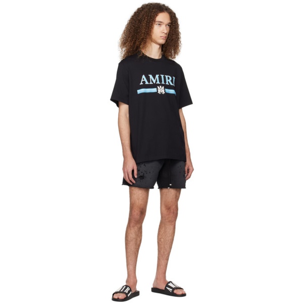  아미리 AMIRI Black MA Bar T-Shirt 241886M213031