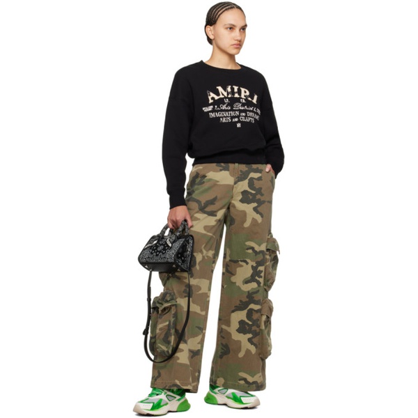  아미리 AMIRI Black Arts District Sweatshirt 241886F096003