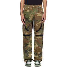 아미리 AMIRI Green MX-3 Trousers 241886M186006