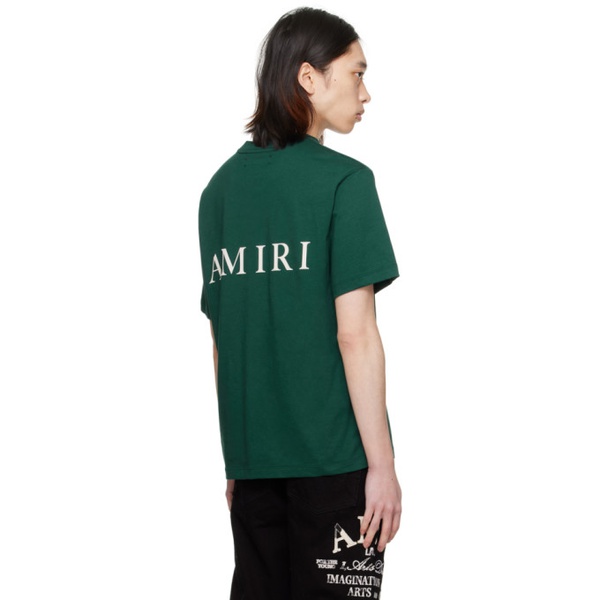  아미리 AMIRI Green MA T-Shirt 241886M213026