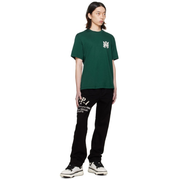  아미리 AMIRI Green MA T-Shirt 241886M213026