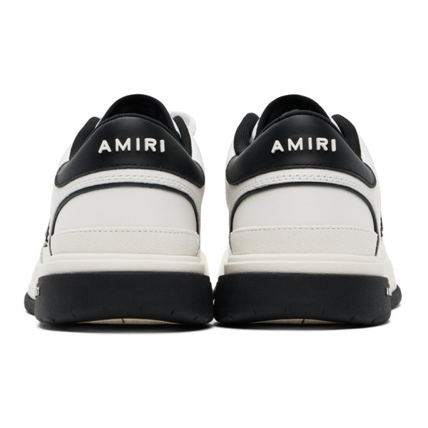  아미리 AMIRI White & Black Classic Low Sneakers 241886F128035