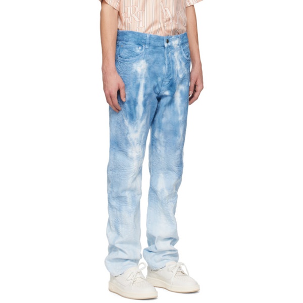  아미리 AMIRI Blue Tie-Dye Jeans 241886M186082