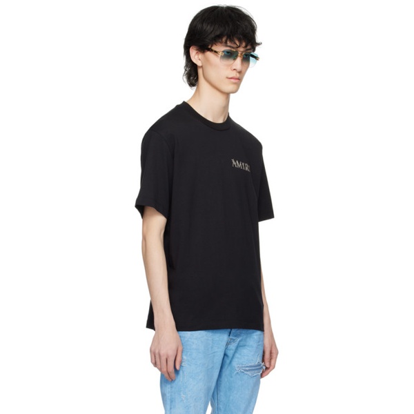  아미리 AMIRI Black MA Baroque T-Shirt 241886M213053