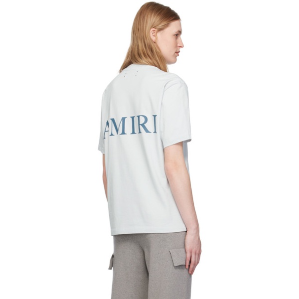  아미리 AMIRI Blue MA T-Shirt 241886F110022