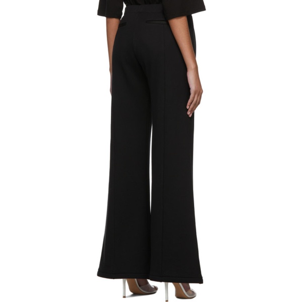  아미리 AMIRI Black Wide-Leg Lounge Pants 221886F086012