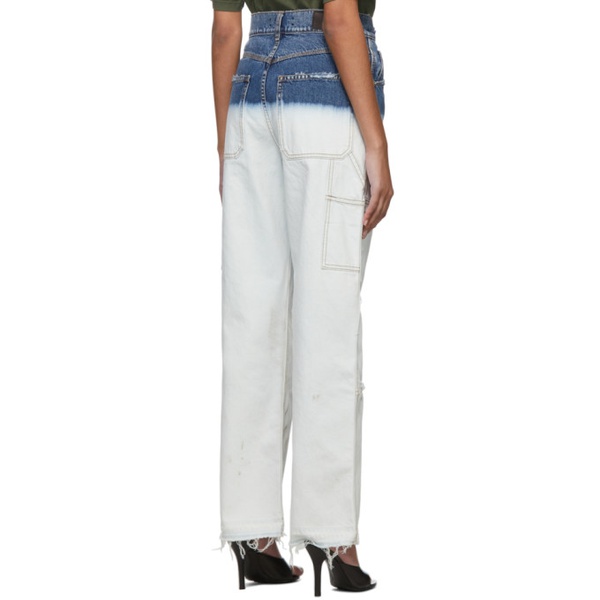  아미리 AMIRI White Carpenter Jeans 221886F069029