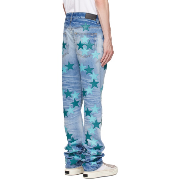  아미리 AMIRI Blue Chemist 에디트 Edition Star Jeans 232886M186018