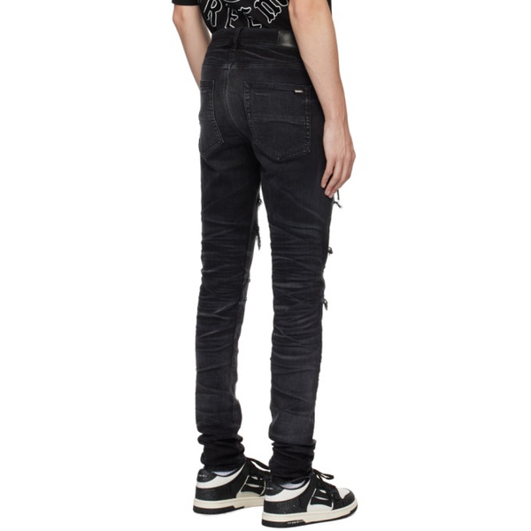  아미리 AMIRI Black Thrasher Jeans 232886M186059