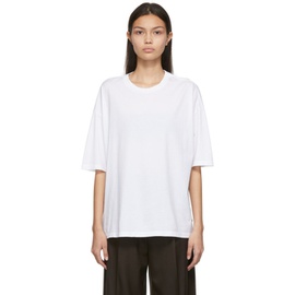 아미리 AMIRI White Oversized T-Shirt 221886F110013