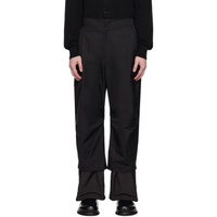 아모멘토 AMOMENTO Black Padded Trousers 232436M191001