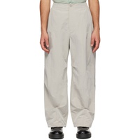 아모멘토 AMOMENTO Gray Fatigue Trousers 241436M191002
