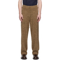 아모멘토 AMOMENTO Brown Mottled Trousers 232436M190000