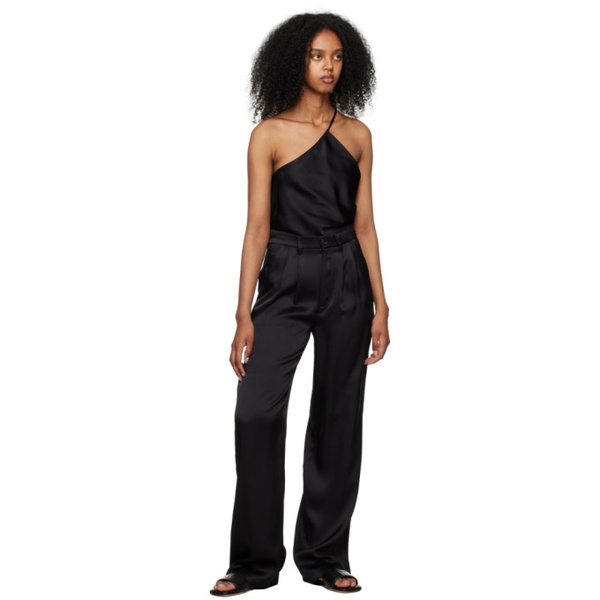  ANINE BING Black Carrie Trousers 232092F087003