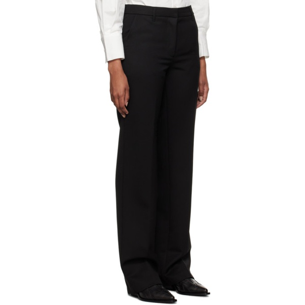  ANINE BING Black Classic Trousers 232092F087008