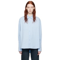 ANINE BING Blue Maxine Shirt 241092F109001