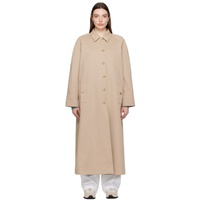 ANINE BING Taupe Randy Trench Coat 241092F067000