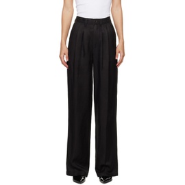 ANINE BING Black Carrie Trousers 241092F087005